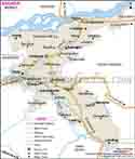 Nagaon District Map