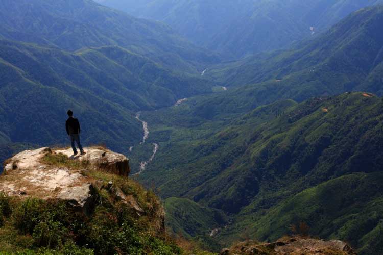 Meghalaya Valley view